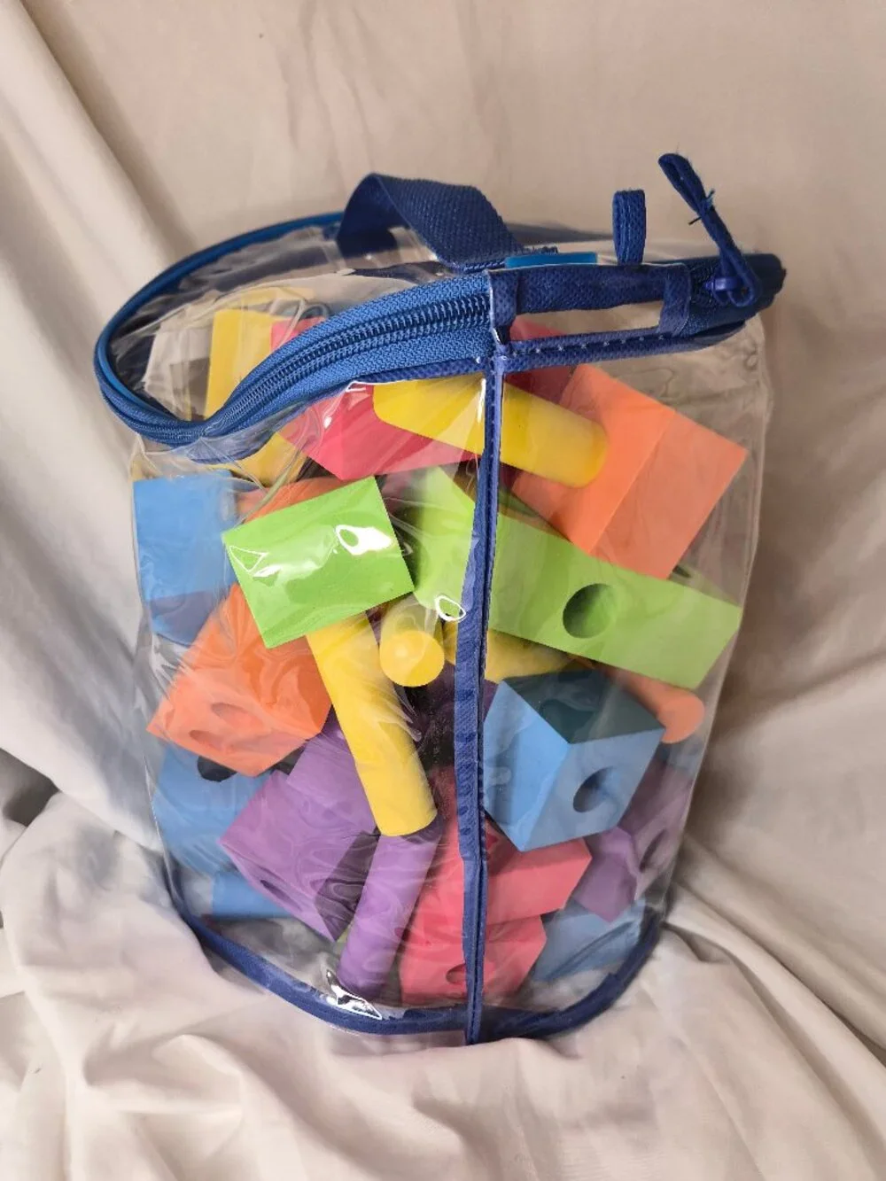Verdes Foam Peg Blocks 53pcs Set Soft Building Toys 7 Missing Pieces